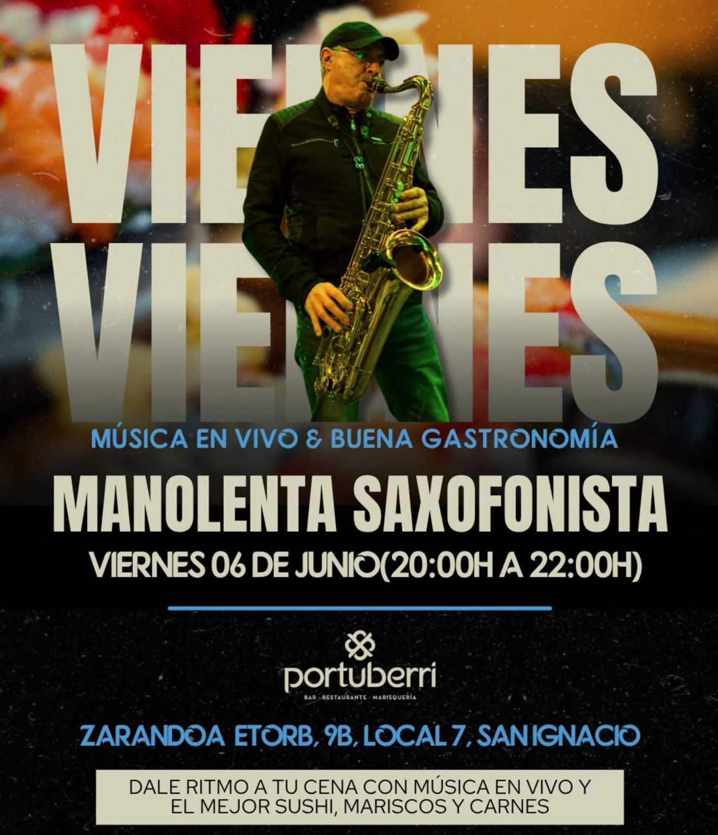 Manolenta en Portuberri